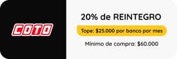 Hasta 25% de reintegro y 6 cuotas en Supermiércoles